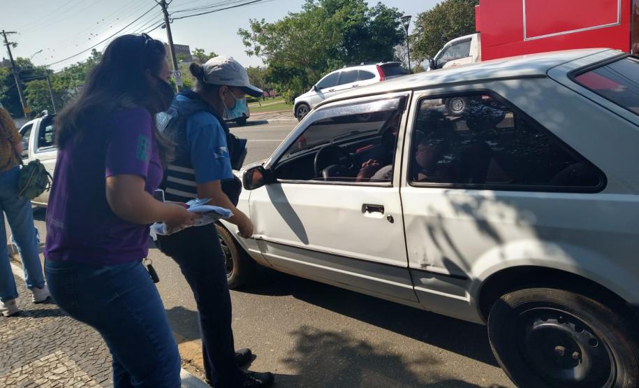 Abordagem Informativa de Segurança no Trânsito aos Condutores de Veículos em Ponta Grossa