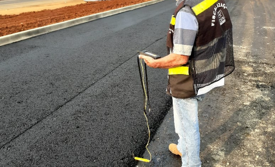 Fiscalização da obra de duplicação da BR-277 em Guarapuava