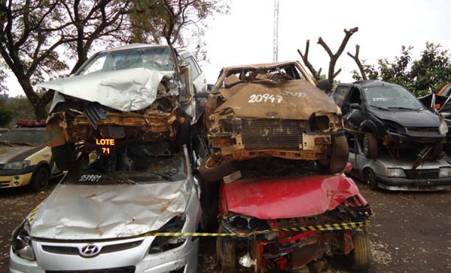 Sucatas de veículos automotivos