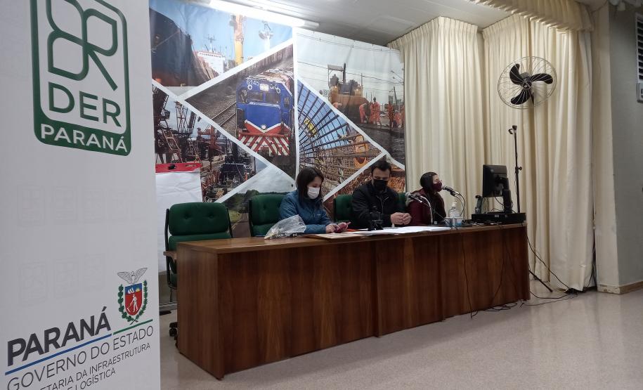 Abertura de envelopes de habilitação da obra da PR-415