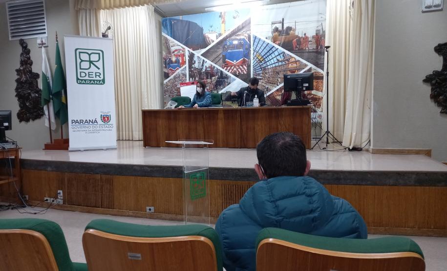 Abertura de envelopes de habilitação da obra da PR-415