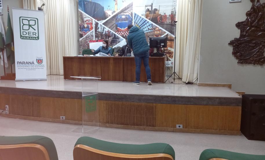 Abertura de envelopes de habilitação da obra da PR-415