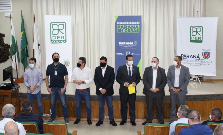 Evento de doação de veículos e equipamentos