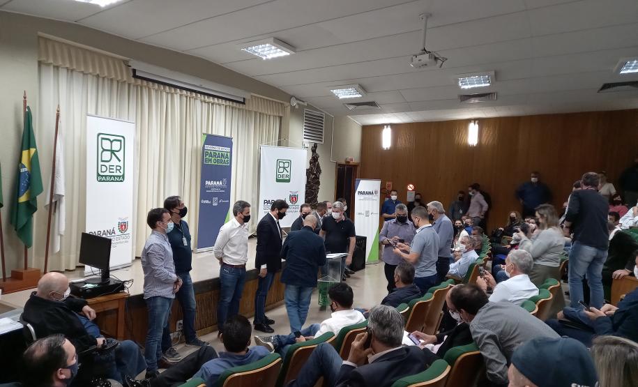 Evento de doação de veículos e equipamentos