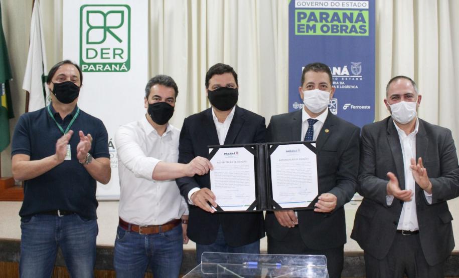 Evento de doação de veículos e equipamentos