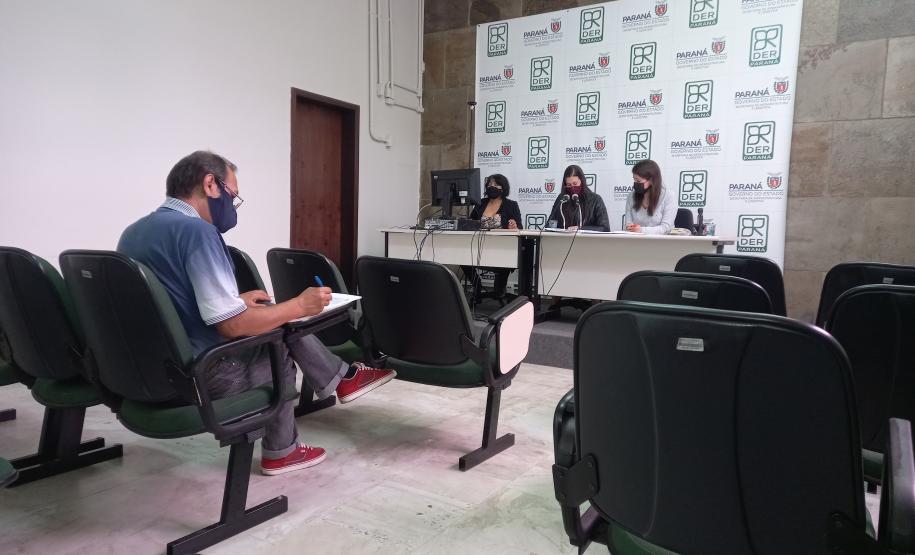 Sessão de abertura de envelopes do lote 02 da PR-463