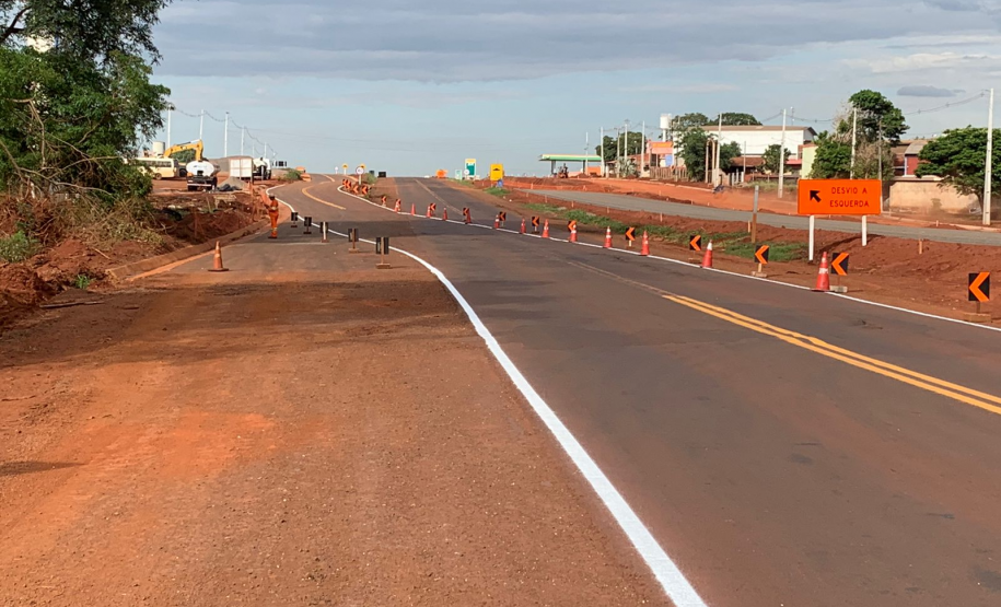 Obras de duplicação na PR-323
