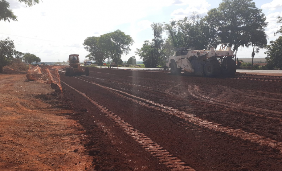 Obras de duplicação na PR-323