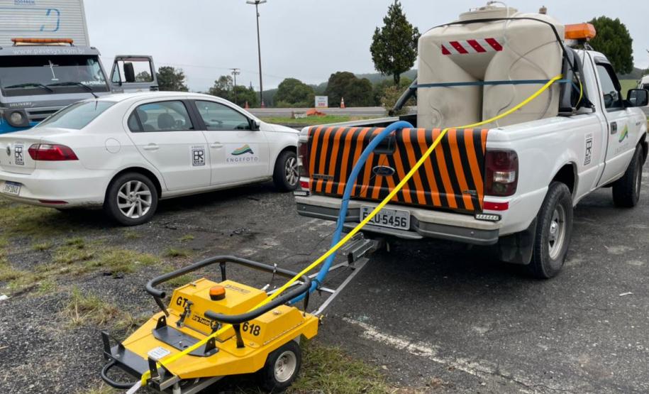 Veículos e equipamentos da auditoria