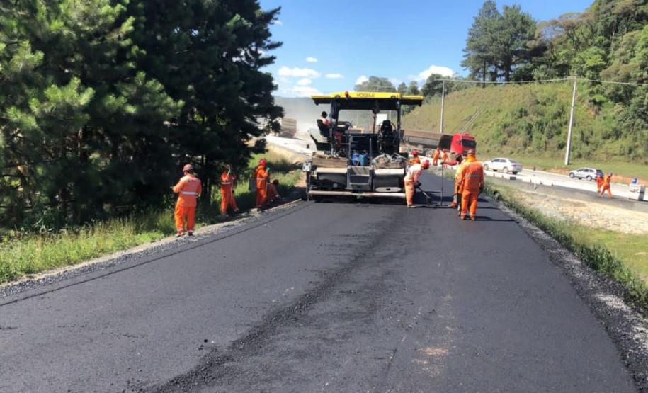 Alça sendo preparada para liberação