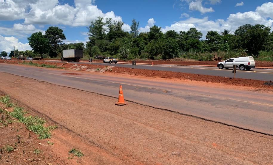 Obras de duplicação da PR-323