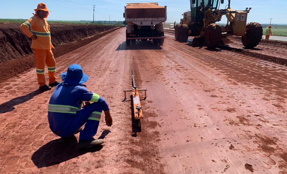 Obras de duplicação da PR-323