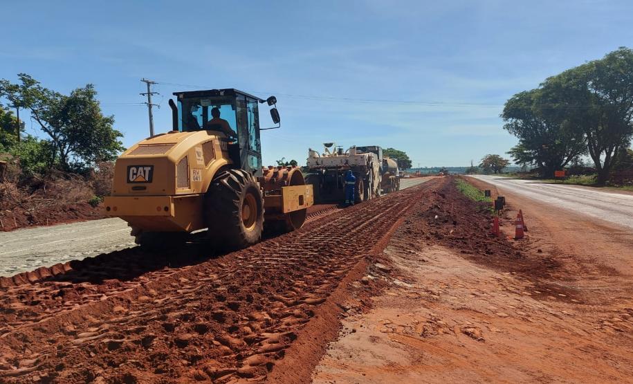 Obras de duplicação da PR-323