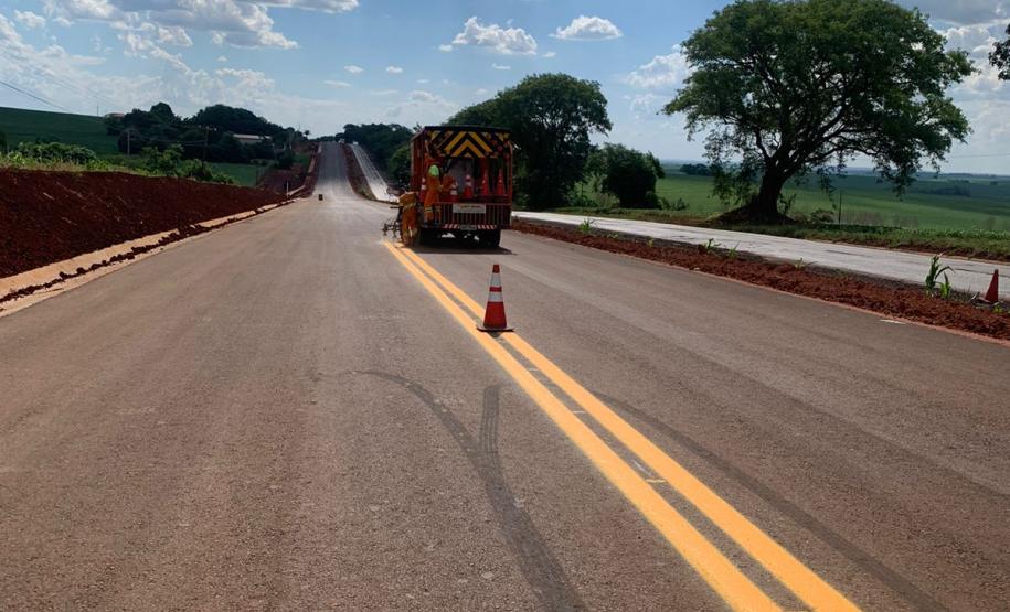 Obras de duplicação da PR-323