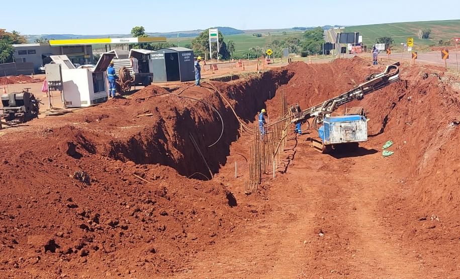 Obras de duplicação da PR-323