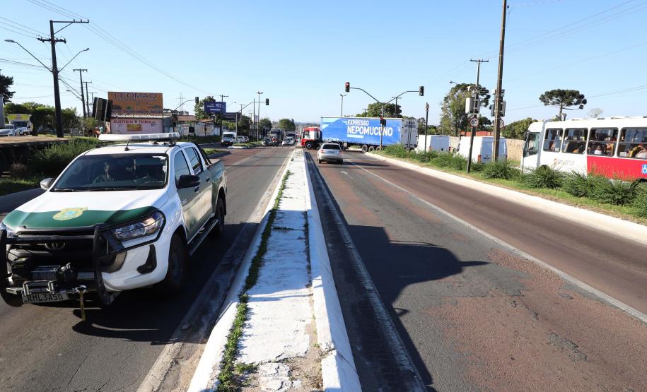 Cruzamento em São José dos Pinhais