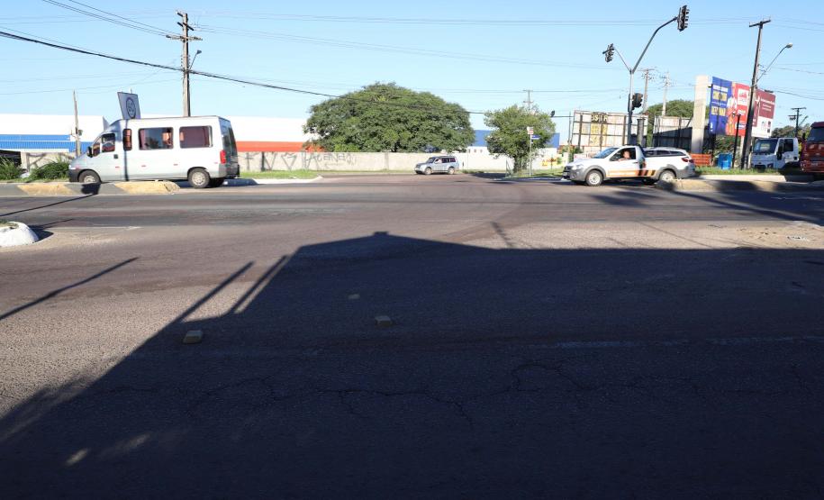 Cruzamento em São José dos Pinhais