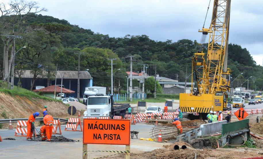 Duplicação da Rodovia dos Minérios entre Curitiba e Almirante Tamandaré