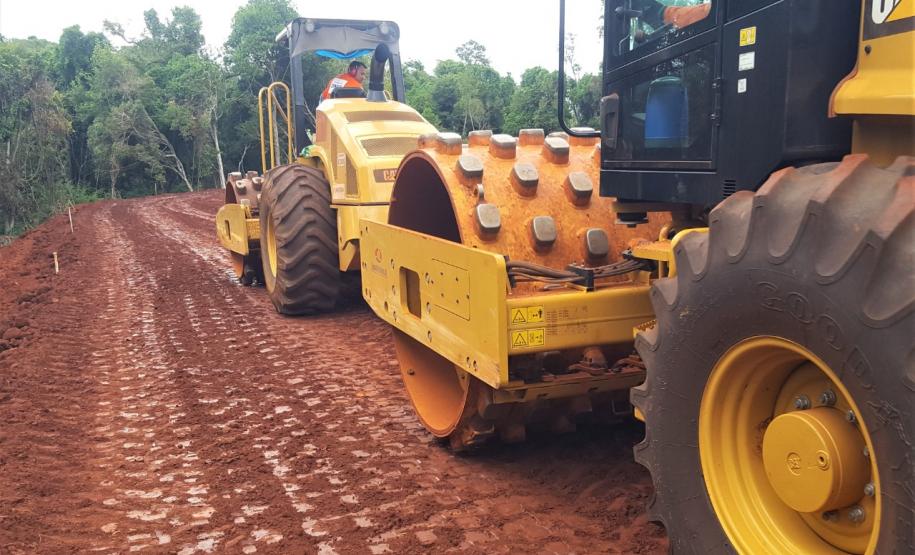 Obras da perimetral leste de foz do iguaçu