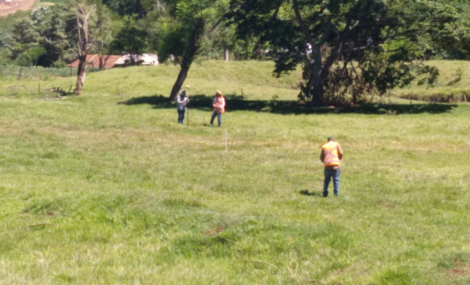 Serviços preliminares de topografia