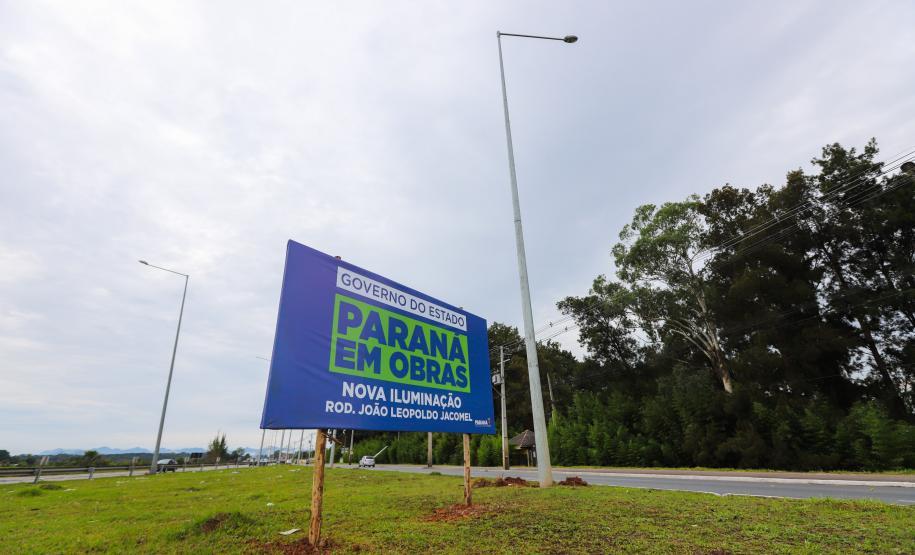 Paraná em Obras - Nova iluminação da Rodovia João Leopoldo Jacomel (PR 415)