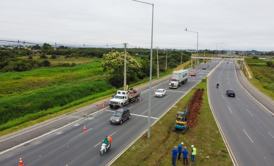 Paraná em Obras - Nova iluminação da Rodovia João Leopoldo Jacomel (PR 415)