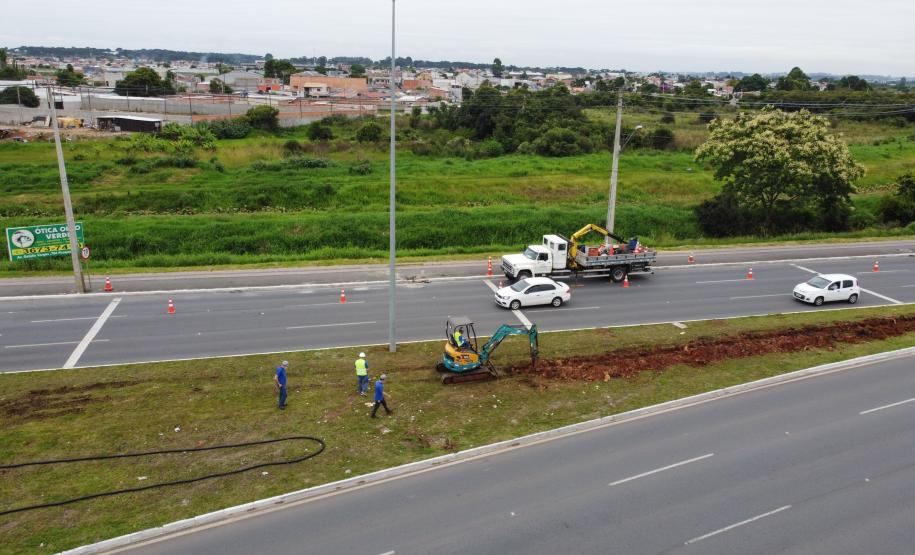 Paraná em Obras - Nova iluminação da Rodovia João Leopoldo Jacomel (PR 415)
