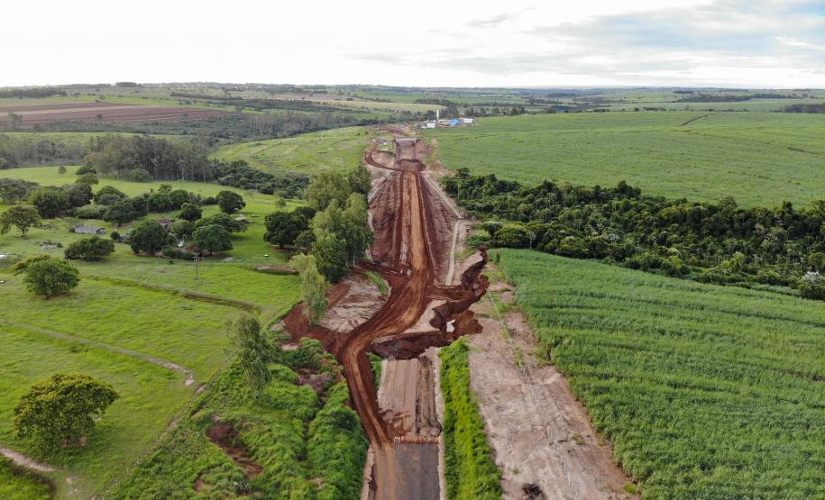 Obras na Estrada Boiadeira avançam e ultrapassam 75% de execução
