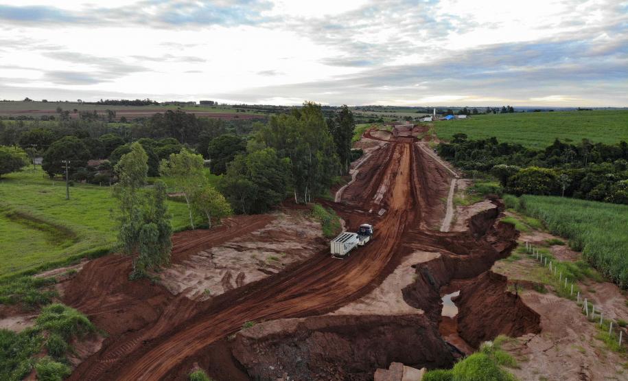 Obras na Estrada Boiadeira avançam e ultrapassam 75% de execução