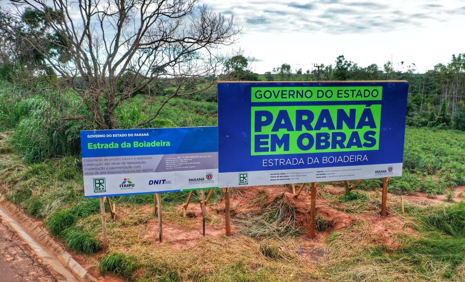 Obras na Estrada Boiadeira avançam e ultrapassam 75% de execução