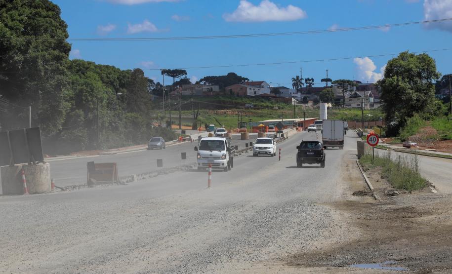 Obras de Duplicação da Rodovia dos Minerios.
