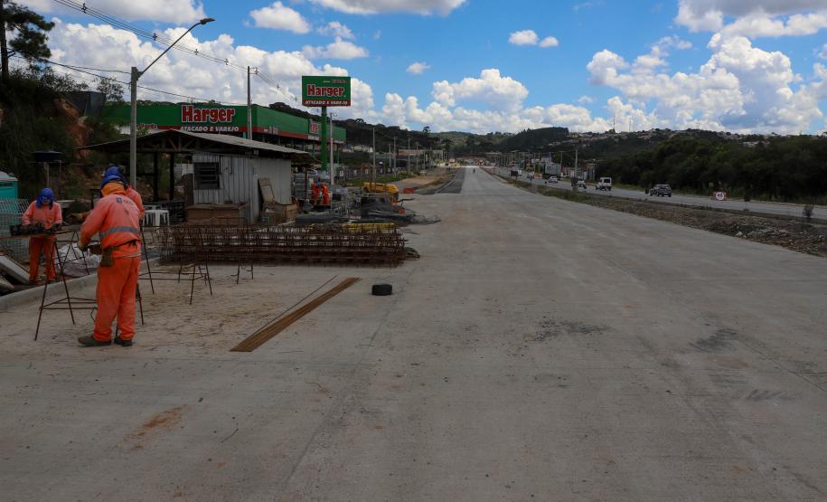 Obras de Duplicação da Rodovia dos Minerios.