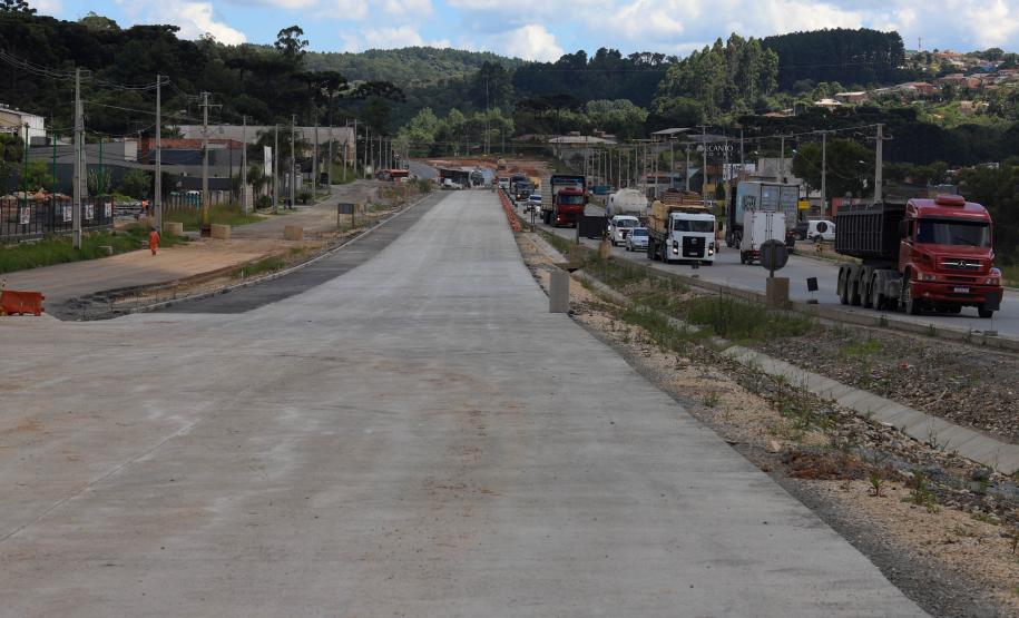 Obras de Duplicação da Rodovia dos Minerios.