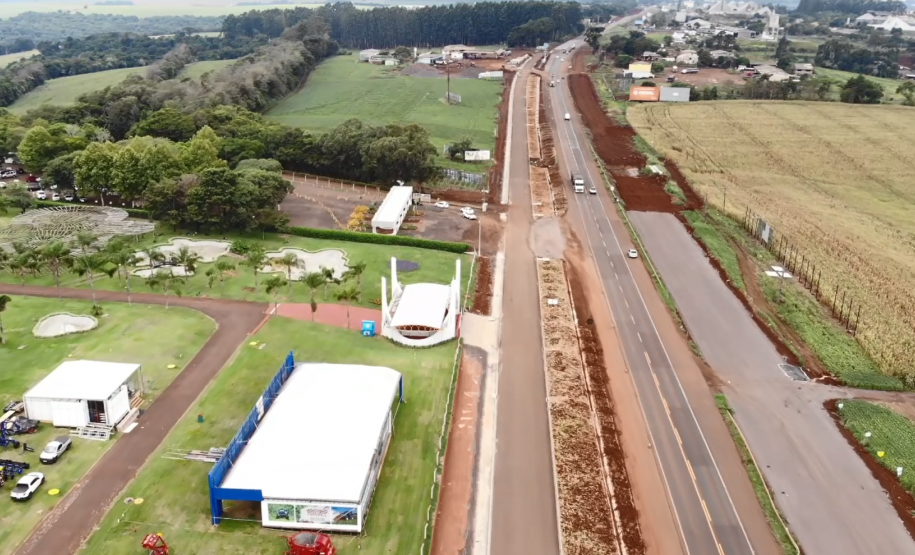 Duplicação BR-277, imagens de drone