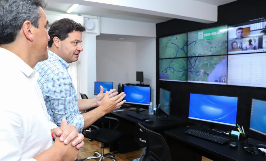 Centro de Operações Integradas (COI) do DER/PR