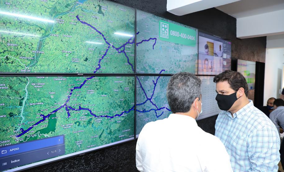 Centro de Operações Integradas (COI) do DER/PR