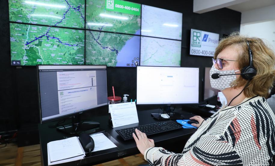 Centro de Operações Integradas (COI) do DER/PR