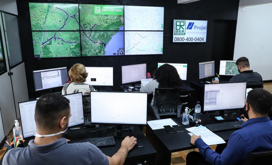 Centro de Operações Integradas (COI) do DER/PR