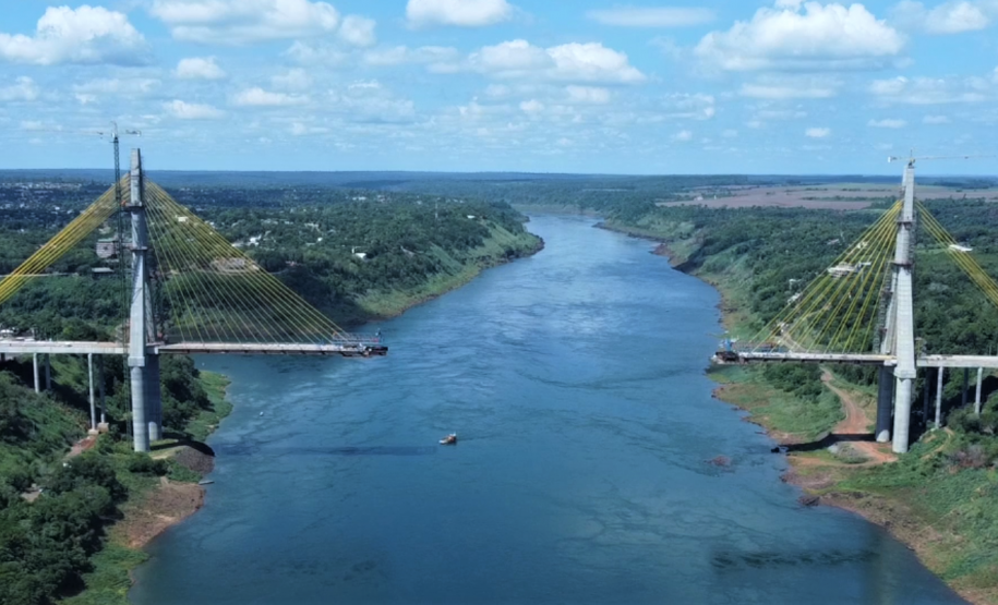 Ponte da Integração em março de 2022