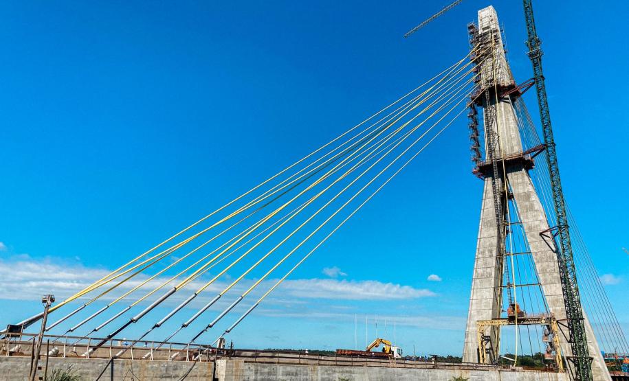 Ponte da Integração Brasil Paraguai e nova rodovia de acesso