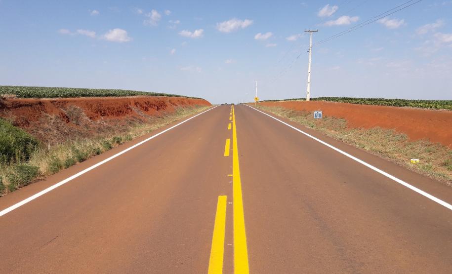 PR-459, em Reserva do Iguaçu