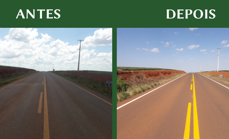 PR-459, em Reserva do Iguaçu