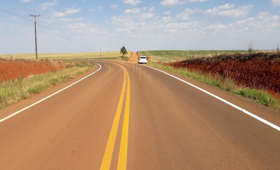 PR-459, em Reserva do Iguaçu