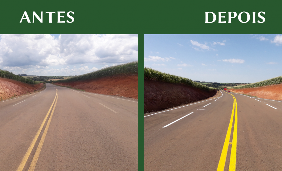 PR-459, em Reserva do Iguaçu