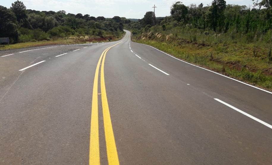 PR-459, em Reserva do Iguaçu