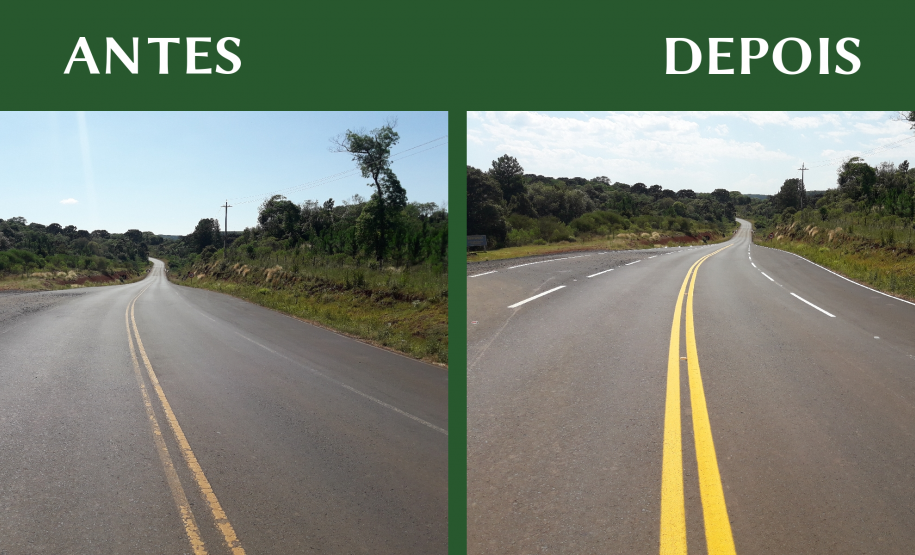 PR-459, em Reserva do Iguaçu