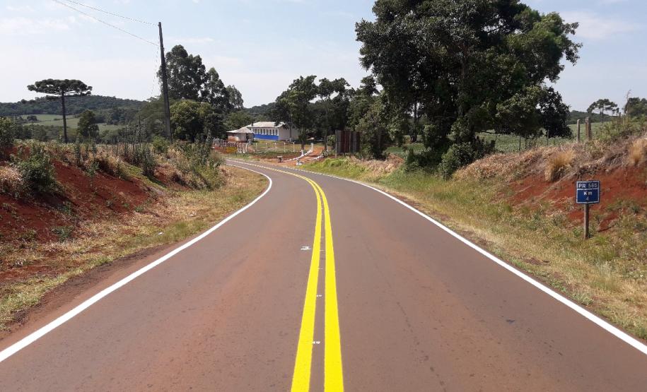 PR-565, em Porto Barreiro