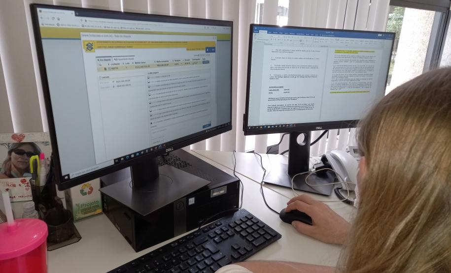 Sessão de disputas online