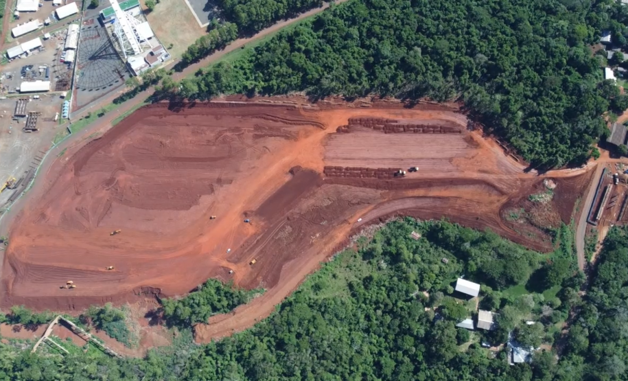 Ponte da Integração Brasil Paraguai e nova rodovia de acesso