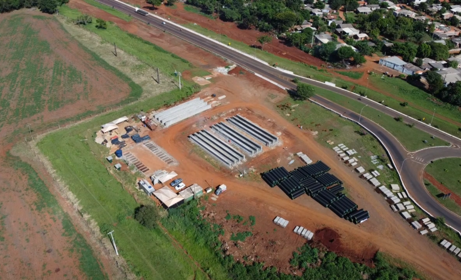 Ponte da Integração Brasil Paraguai e nova rodovia de acesso